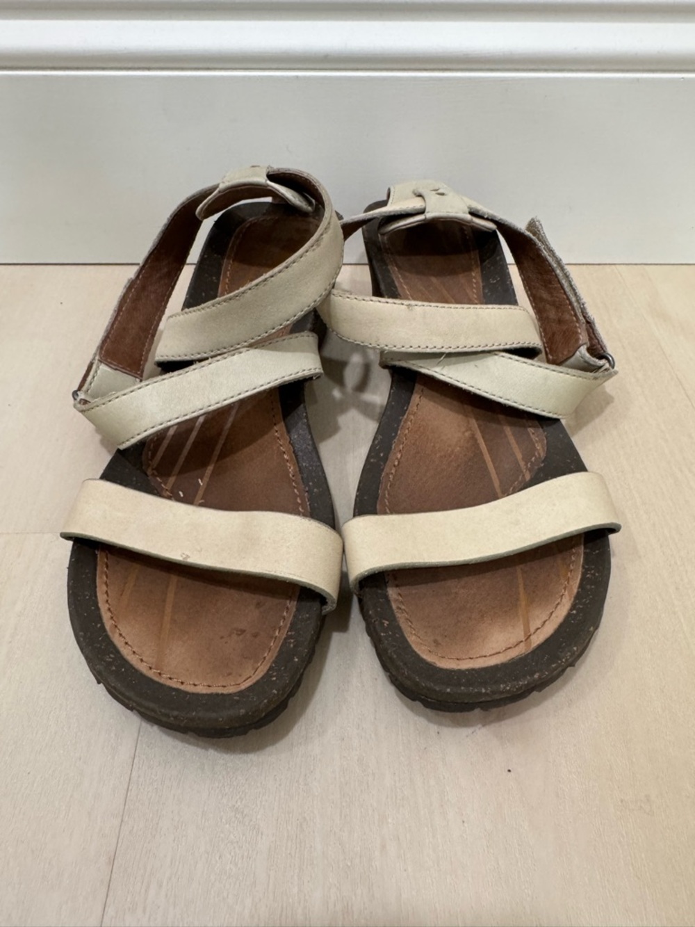 Teva Cabrillo Strap Wedge Sandal Women's 7 Brown Tan 1007732 Outdoor Athleisure - Picture 5 of 13